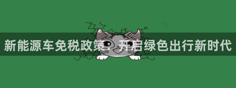 新宝gg主管都是谁：新能源车免税政策：开