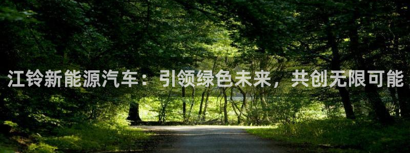 新宝GG登录网页：江铃新能源汽车：引领绿