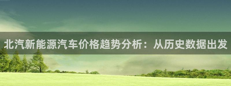 新宝GG湫33 300：北汽新能源汽车价