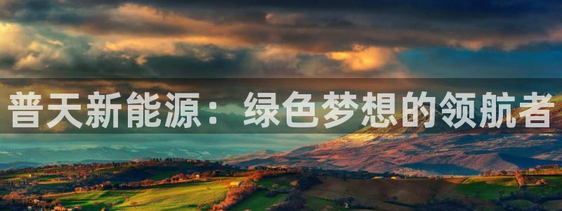 11新宝gg:普天新能源:绿色梦想的领航者